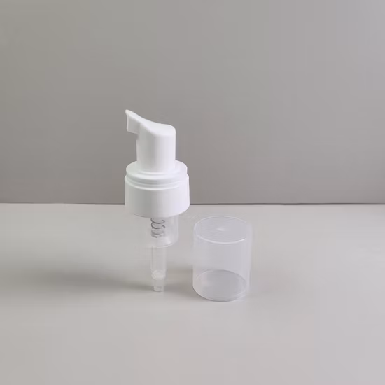 40/410 42/410 pompe de distributeur de savon liquide de nettoyant de lavage pour la pompe en plastique de mousse de désinfectant de main cosmétique
