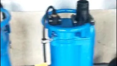 Pompes submersibles électriques verticales à haute teneur en chrome en alliage de grandes particules de boue solide assèchement de la pompe à eau de traitement des eaux usées